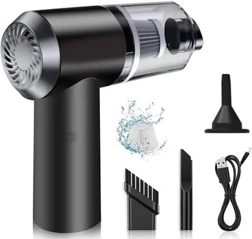 Portronics Mopcop Pro 2-in-1 Vacuum Cleaner & Air Blower, 10000Pa Powerful Suction, Handheld Cordless Design, Rechargeable Battery, Brushless DC Motor, Low Noise, for Car, Home, Appliances Cleaning